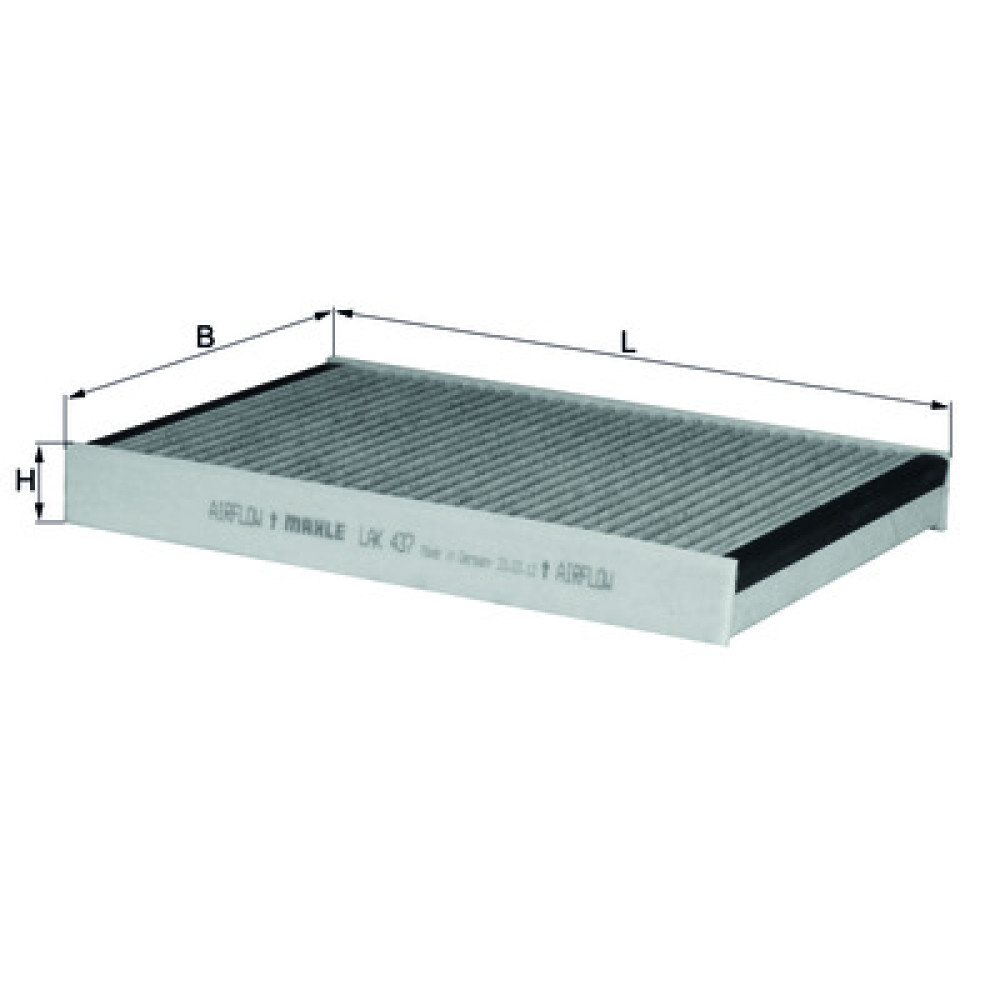 LAK437 KNECHT MAHLE FILTER салонный фильтр LAK437 KNECHT MAHLE FILTER салонный фильтр