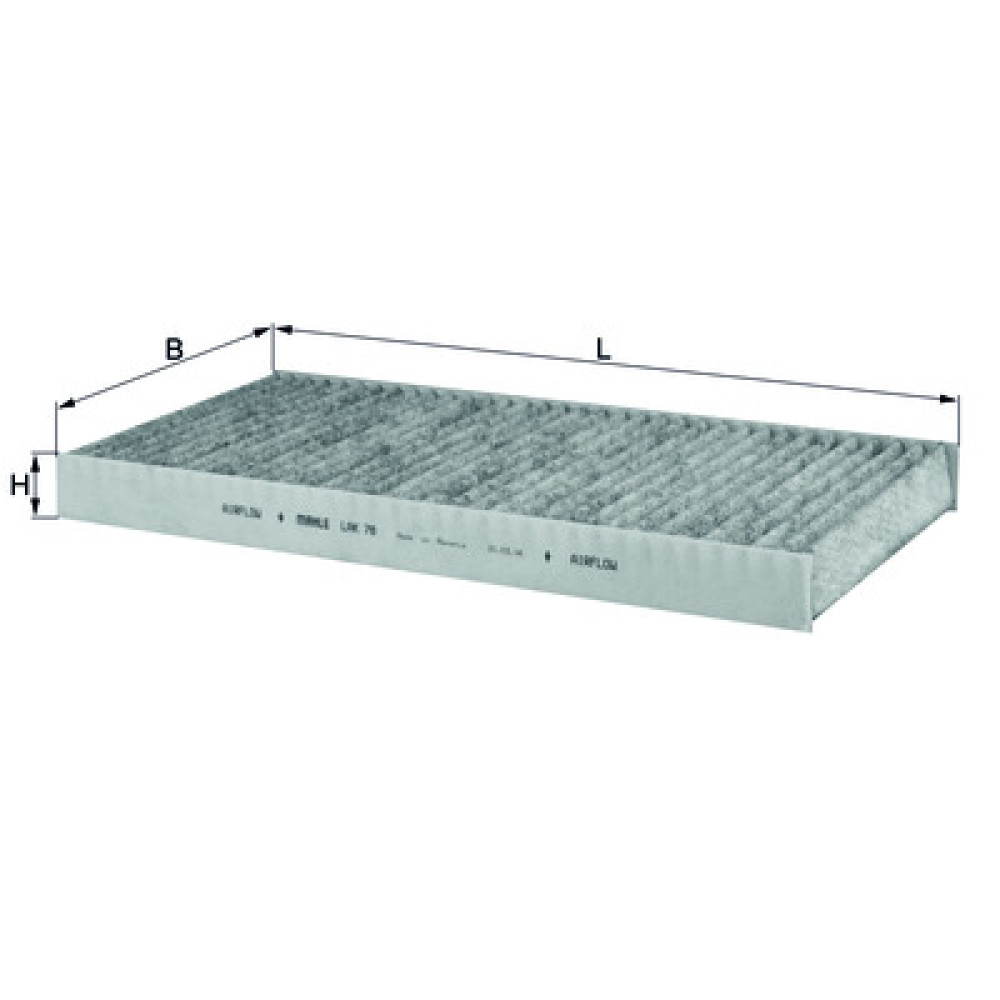 LAK78 KNECHT MAHLE FILTER salongifilter