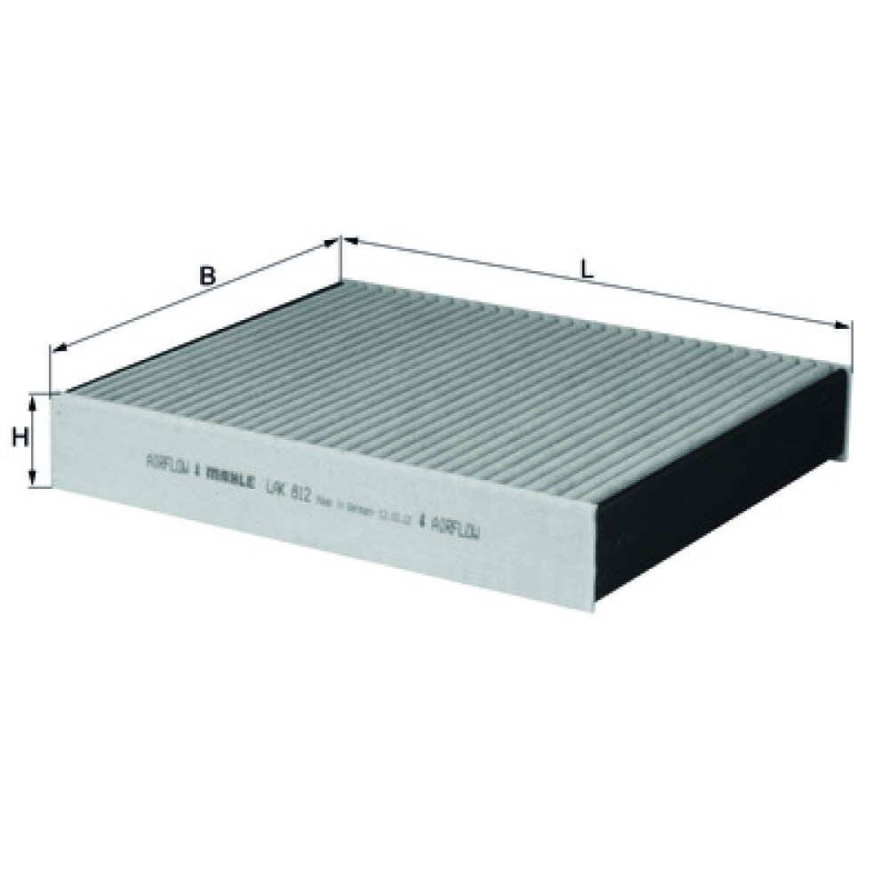 LAK812 KNECHT MAHLE FILTER salongifilter LAK812 KNECHT MAHLE FILTER salongifilter