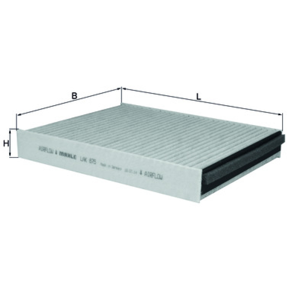LAK875 KNECHT MAHLE FILTER salongifilter