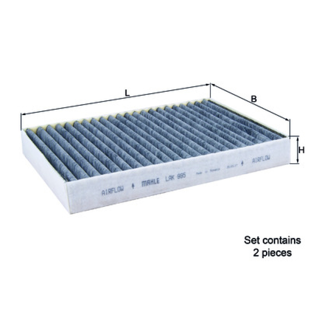 LAK995/S KNECHT MAHLE FILTER salona filtrs LAK995/S KNECHT MAHLE FILTER salona filtrs