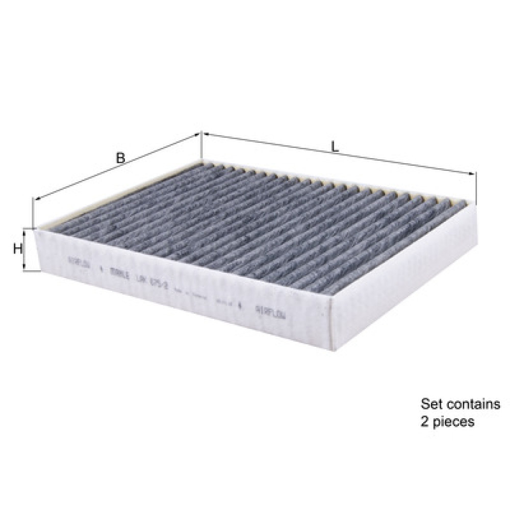 LAK675/2/S KNECHT MAHLE FILTER salongifilter