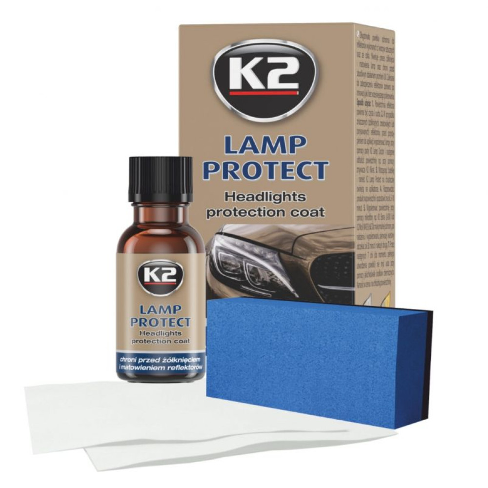 LAMP PROTECT K2 Priemonė naujiems žibintams ir po poliravimo apsaugoti