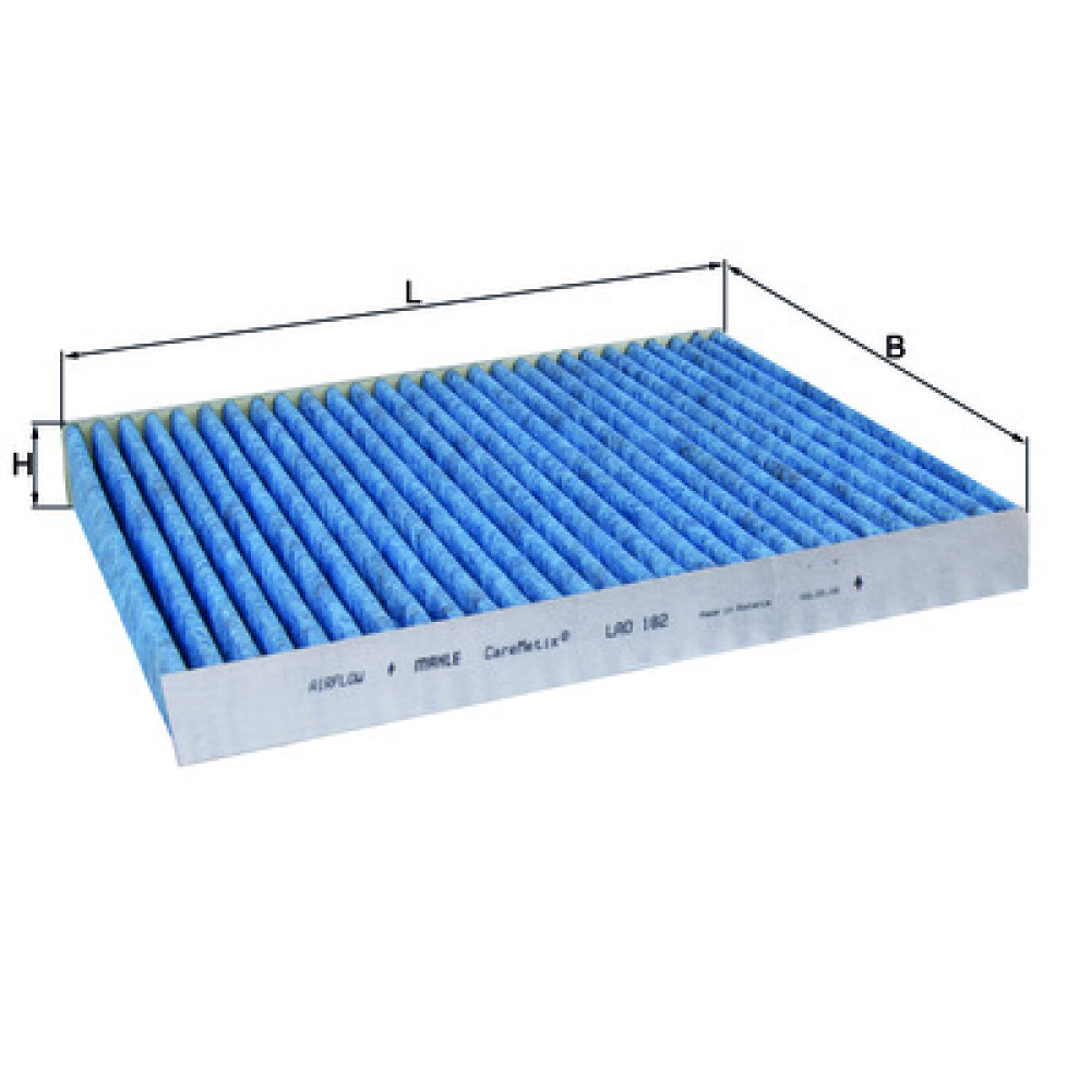 LAO182 KNECHT MAHLE FILTER salono filtras LAO182 KNECHT MAHLE FILTER salono filtras