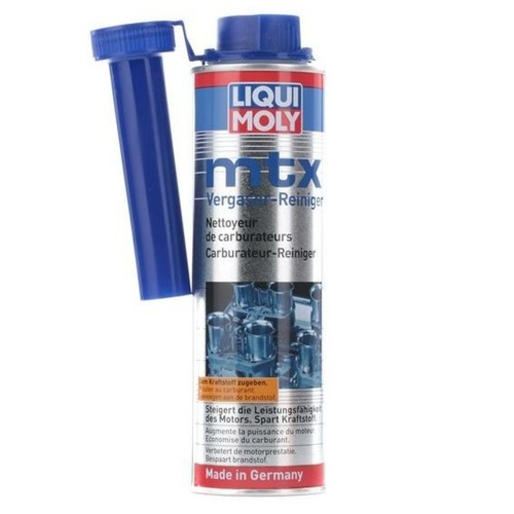 Karburatoriaus valiklis, benzino priedas LIQUI MOLY 5100 MTX Vergaser Reiniger 300ml/70L