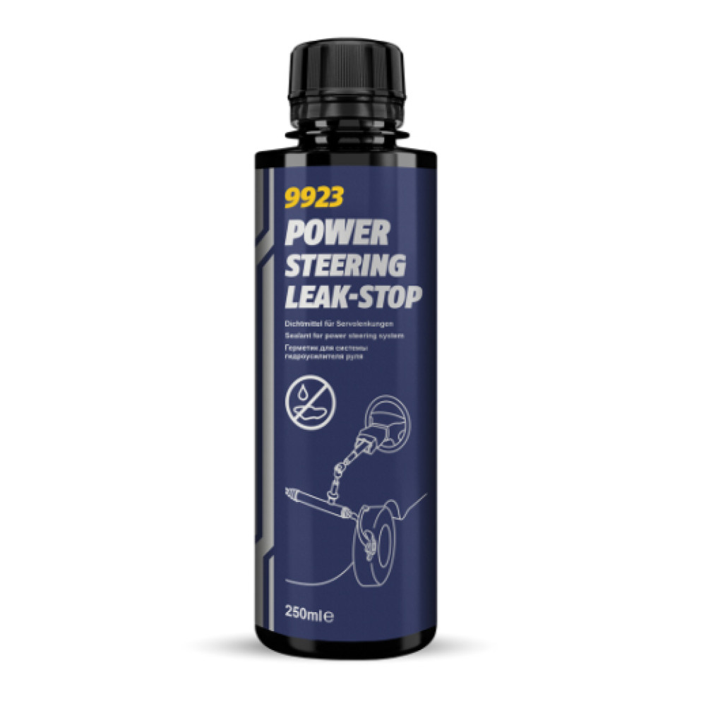 Skysčio nuotėkių sustabdymo priemonė vairo stiprintuvui Power Steering Leak Stop Mannol 9923 250 ml