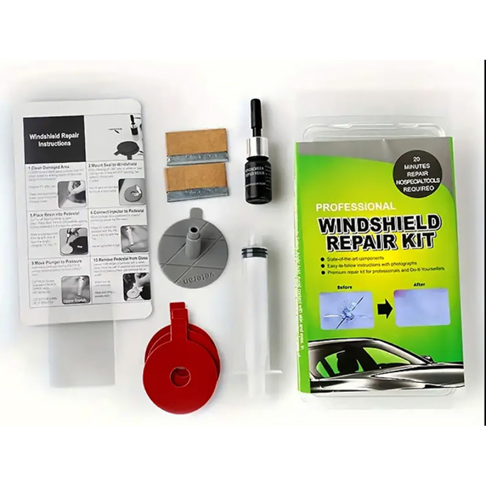 Ремкомплект для автомобильных стекол Windshield Repair Kit Ремкомплект для автомобильных стекол Windshield Repair Kit