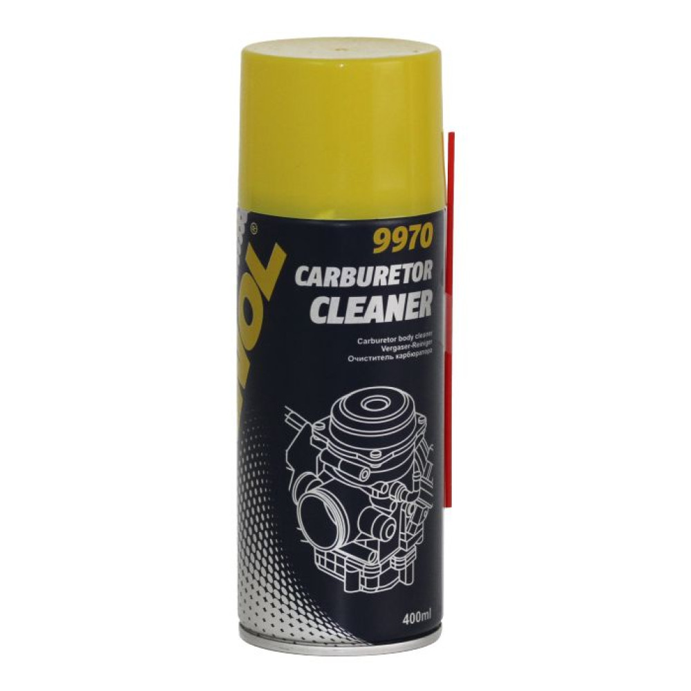 Очиститель карбюратора Carburetor Cleaner Mannol 9970 аэрозоль 400мл Очиститель карбюратора Carburetor Cleaner Mannol 9970 аэрозоль 400мл