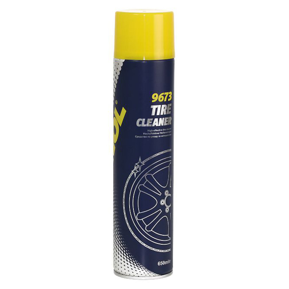 Riepu tīrīšanas kopšanas līdzeklis Riepu spīdums Tire Cleaner Mannol 9673 650ml Riepu tīrīšanas kopšanas līdzeklis Riepu spīdums Tire Cleaner Mannol 9673 650ml