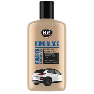 Bamperu un citu plastmasas daļas atjaunošanas un konservācijas līdzeklis  BONO Black melns K2 250ml