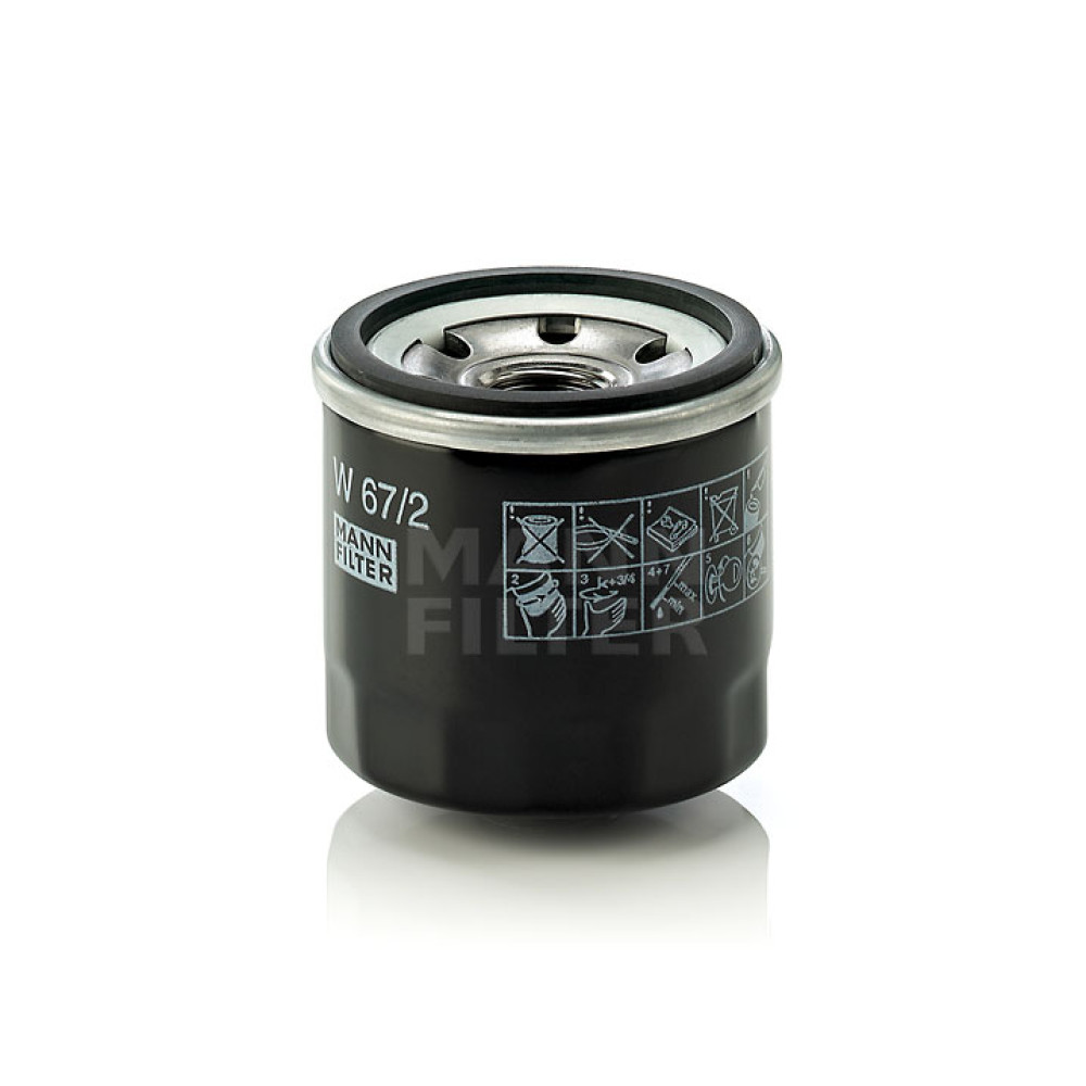 W67/2 MANN FILTER eļļas filtrs ( analogi OP564, 51056, OC1050, DO846 )