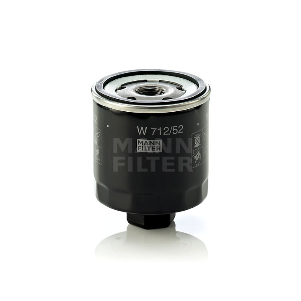 W712/52 MANN FILTER oil filter (analogs OP616, WL7169, OC207, DO1807) W712/52 MANN FILTER oil filter (analogs OP616, WL7169, OC207, DO1807)