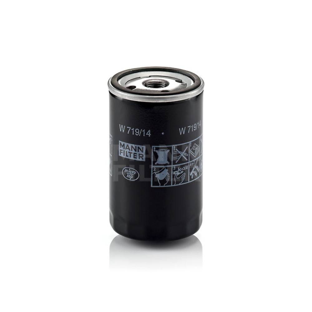 W719/14 MANN FILTER eļļas filtrs ( analogi OP592/9, WL7445, OC613, DO1838 ) W719/14 MANN FILTER eļļas filtrs ( analogi OP592/9, WL7445, OC613, DO1838 )