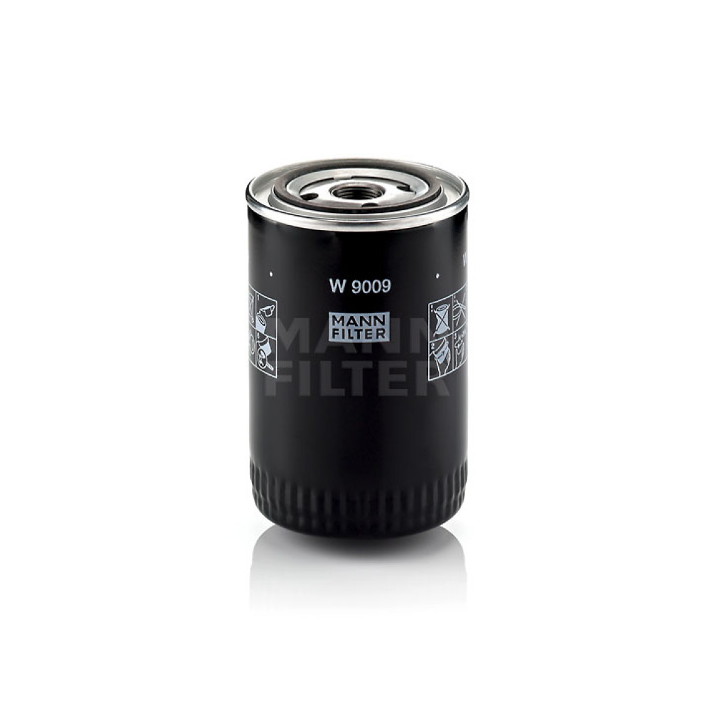 W9009 MANN FILTER oil filter (equivalent to OP592/9, WL7445, OC613, DO1838) W9009 MANN FILTER oil filter (equivalent to OP592/9, WL7445, OC613, DO1838)