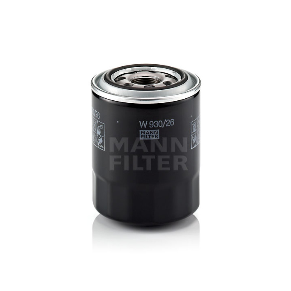 W930/26 MANN FILTER Oil Filter (equivalent to OP632/4, OC540, DO5518) W930/26 MANN FILTER Oil Filter (equivalent to OP632/4, OC540, DO5518)