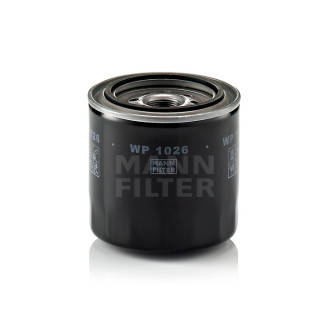 WP1026 MANN FILTER oil filter (equivalents OP619/2, WL7235, OC294, DF1891)