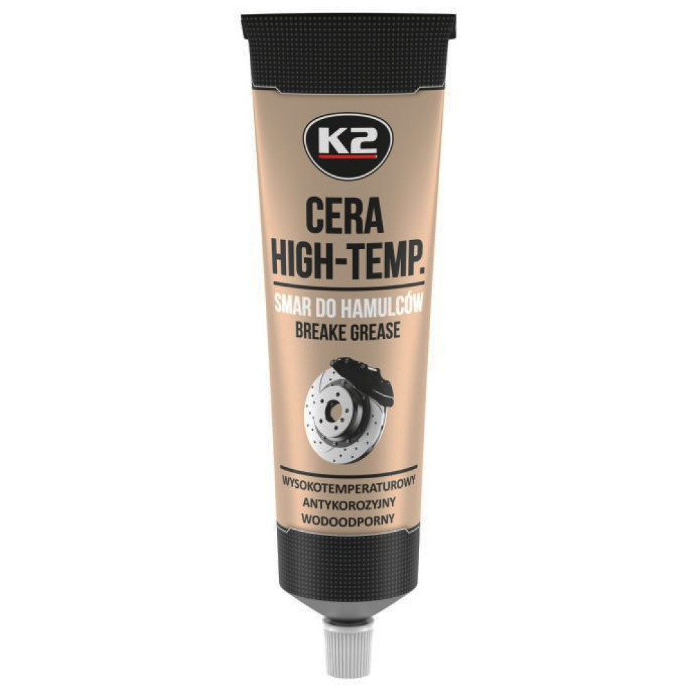 Kārstumizturīga smēre - bremžu vādikļu smērviela  K2 CERA HIGH-TEMP 100ml