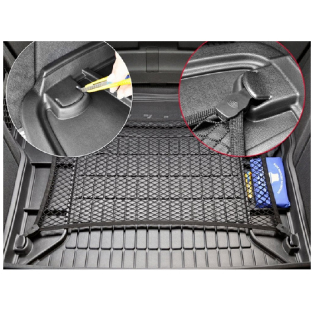 PEUGEOT 5008  2009 - 2017  резиновый коврик для багажника FROGUM 404939