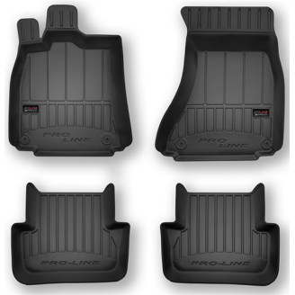 AUDI A4 B8 2008 - 2015, AUDI A4 B8 ALLROAD 2008 - 2015  3D Gumijas paklāju komplekts 4gab. FROGUM 3D407114