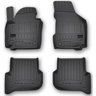 AUDI Q7 2006 - 2015  3D Gumijas paklāju komplekts 4gab. FROGUM 3D407442
