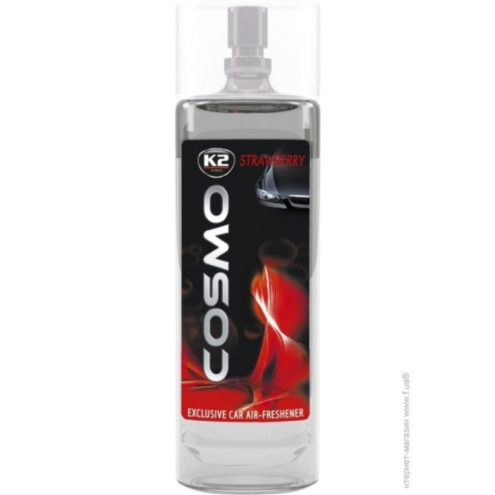 COSMO Strawberry K2 automobilio oro gaiviklis - purškiklis 50ml