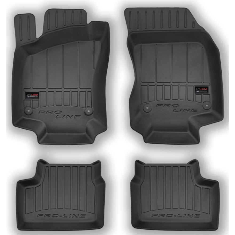 OPEL ASTRA H 2004 - 2014, OPEL ASTRA H GTC 2005 - 2010 3D Guminiai kilimėliai komplektas 4 vnt. FROGUM 3D407091