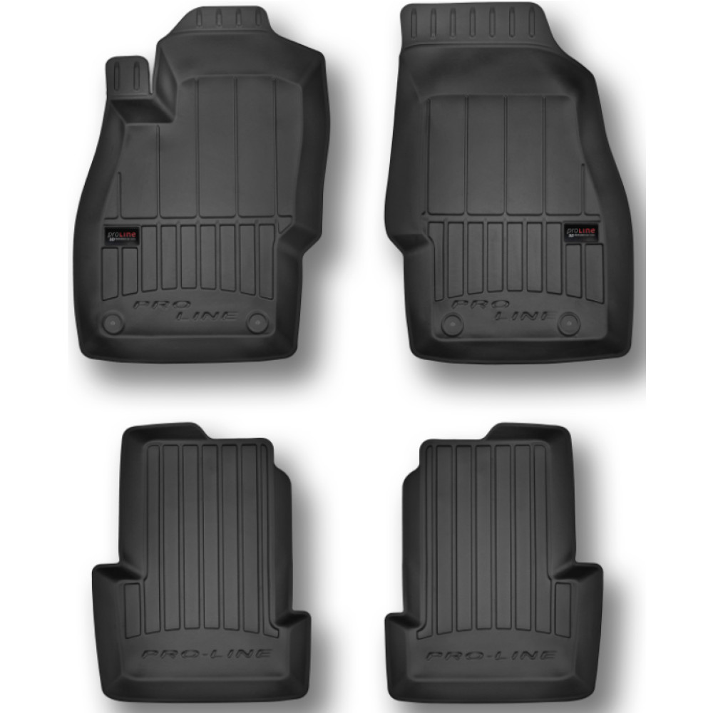 OPEL CORSA D 2006 - 2014 3D Guminiai kilimėliai komplektas 4vnt. FROGUM 3D407169