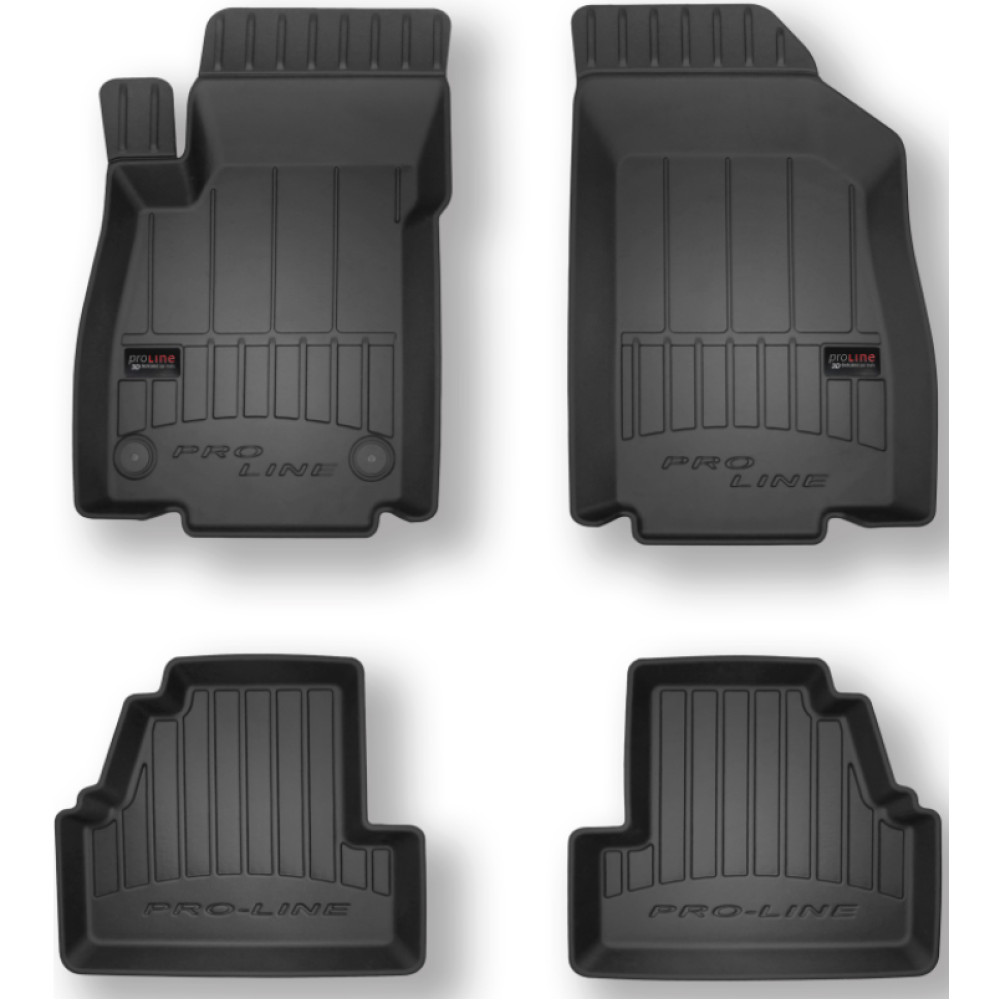 OPEL MOKKA X 2012 -..   3D Комплект резиновых ковриков 4шт. FROGUM 3D407305