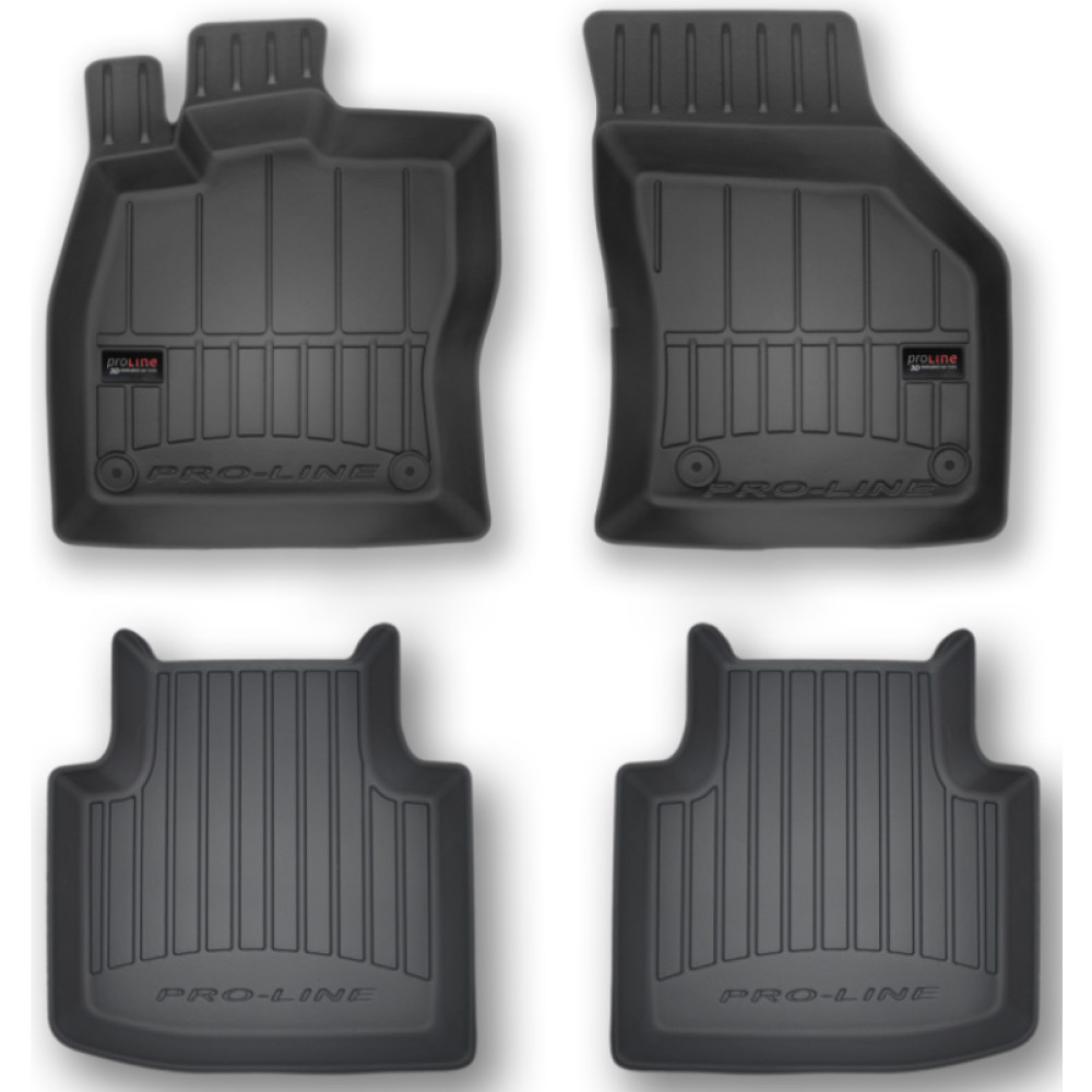 SKODA SUPERB III 2015 3D Set of Rubber Floor Mats 4pcs. FROGUM 3D407046 SKODA SUPERB III 2015 3D Set of Rubber Floor Mats 4pcs. FROGUM 3D407046