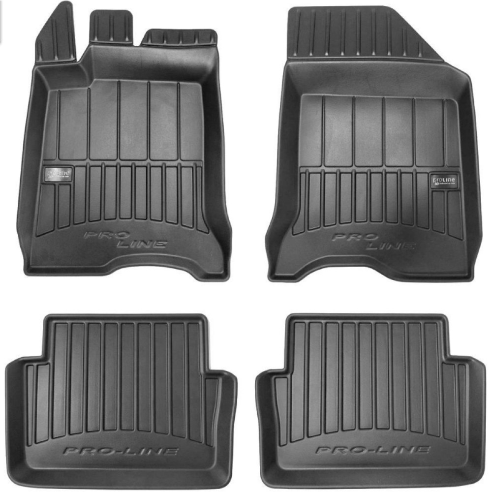 RENAULT LAGUNA II 2001 - 2007 3D Guminiai kilimėliai 4 vnt. FROGUM 3D408883