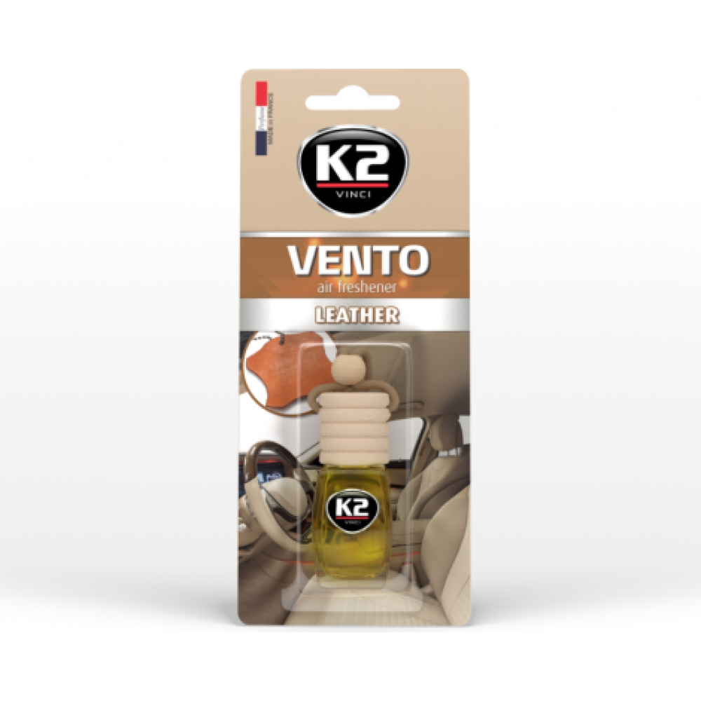 LEATHER VENTO K2 8ml autode õhuvärskendaja