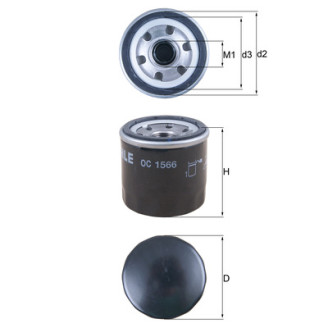 OC1566 KNECHT MAHLE FILTER õlifilter