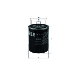 OC262 KNECHT MAHLE FILTER õlifilter