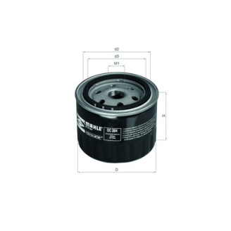 OC384 KNECHT MAHLE FILTER õlifilter