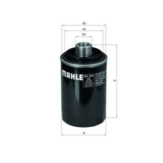 OC456 KNECHT MAHLE FILTER õlifilter