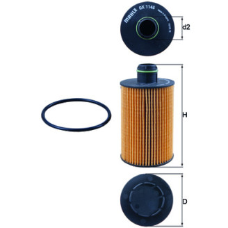 OX1145D KNECHT MAHLE FILTER õlifilter