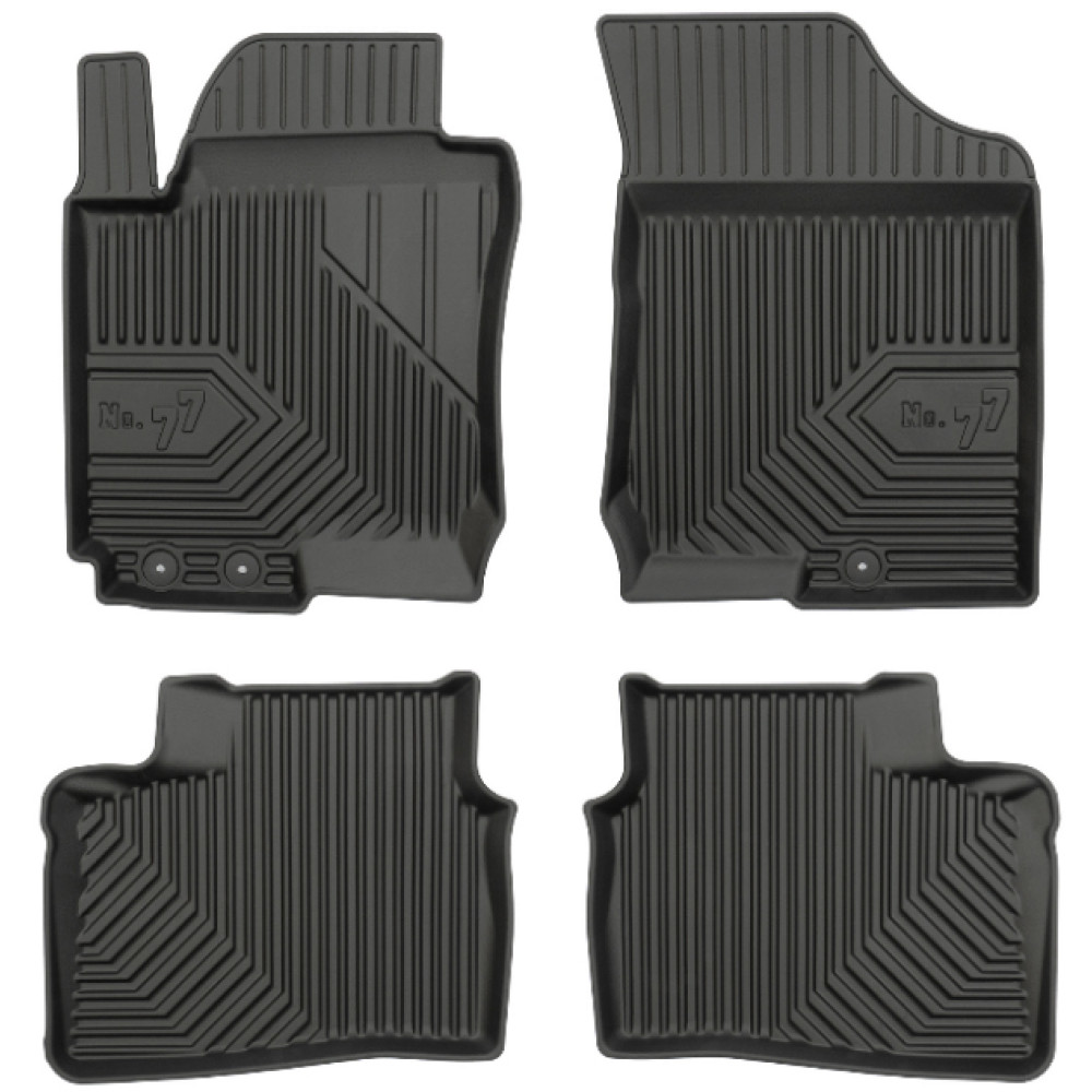 HYUNDAI I30 I HB 2007 - 2012 metų 3d Guminiai kilimėlių komplektas 4vnt. FROGUM 77408296