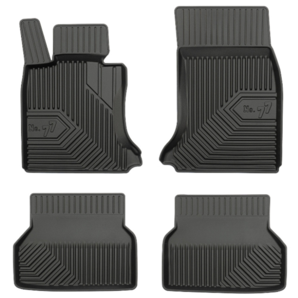 BMW SERIJA 5 E60 E61 2003 - 2010 metų 3d Guminiai kilimėliai komplektas 4 vnt. FROGUM 77407800