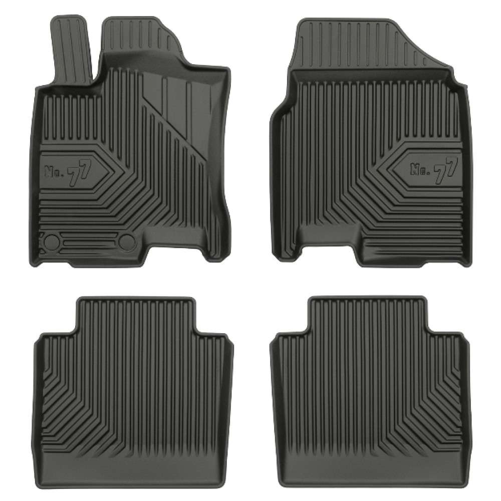 NISSAN QASHQAI I +2 2006 - 2013 metų 3D Guminiai kilimėliai rinkinys 4 vnt. FROGUM 77407268