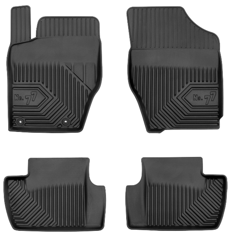 CITROEN C4 I 2004 - 2010 metų 3d Guminiai kilimėliai 4 vnt. FROGUM 77407299 CITROEN C4 I 2004 - 2010 metų 3d Guminiai kilimėliai 4 vnt. FROGUM 77407299