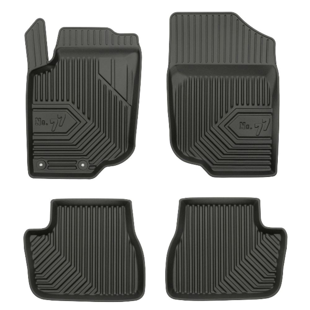 PEUGEOT 207 2006 - 2012 gada 3d Gumijas paklāju komplekts 4gab. FROGUM 77407435
