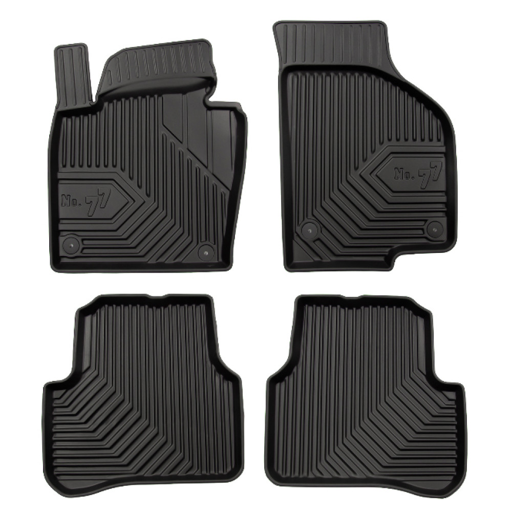 VW VOLKSWAGEN PASSAT B6 2005 - 2010, VW PASSAT B7 2010 - 2014, VW PASSAT CC 2008 - 2011, VW CC 2012 - 2017 metų 3D Guminiai kilimėliai komplektas 4vnt. FROGUM 77407077