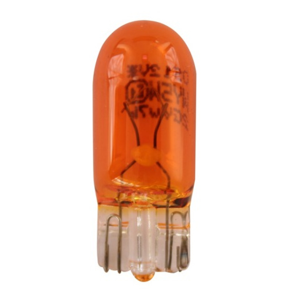 WY5W SCT Oranža auto spuldze 12V5W halogēna lampa WY5W SCT Oranža auto spuldze 12V5W halogēna lampa