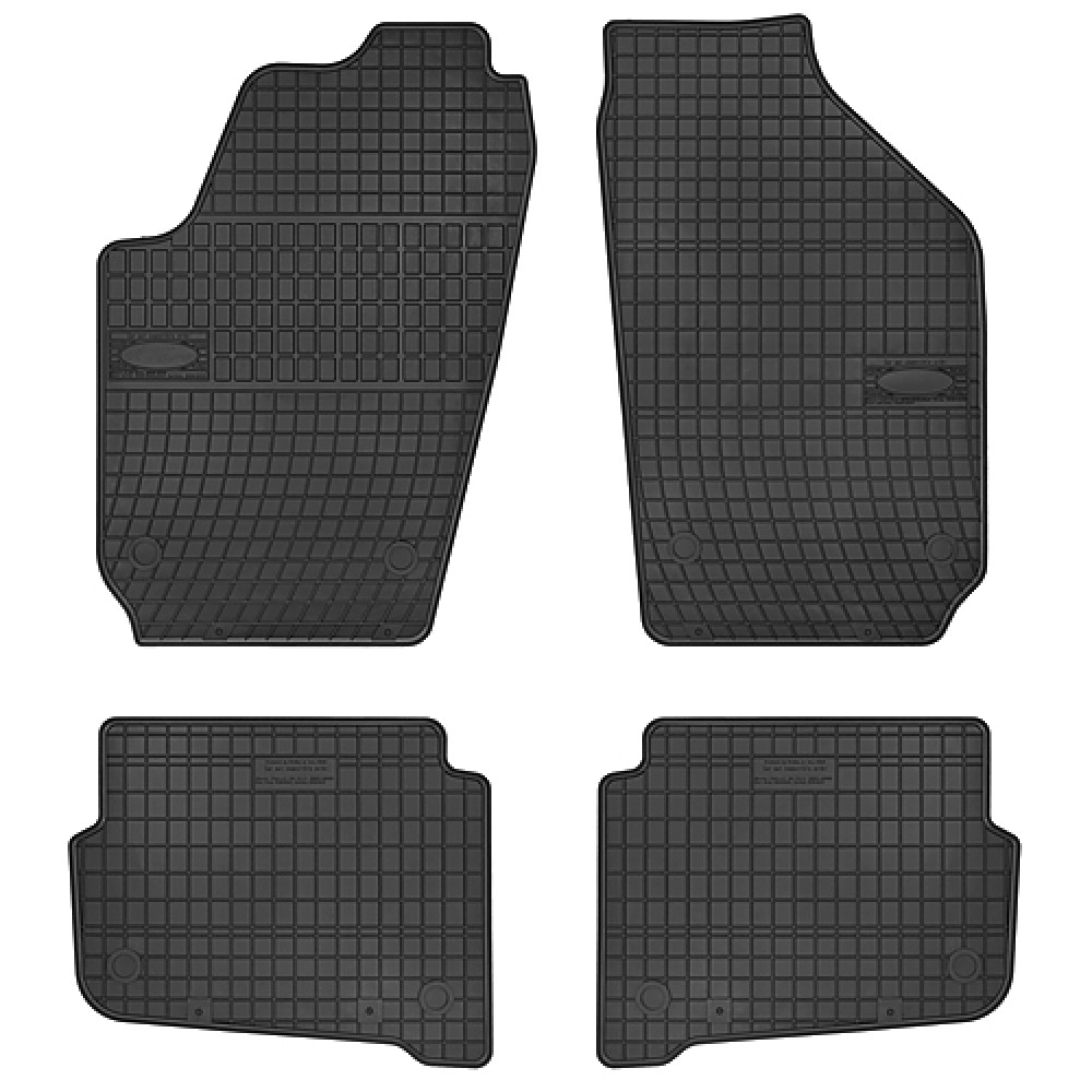 VW FOX 2004 - ... Volkswagen Rubber Mat Set 4pcs. FROGUM 0015 VW FOX 2004 - ... Volkswagen Rubber Mat Set 4pcs. FROGUM 0015