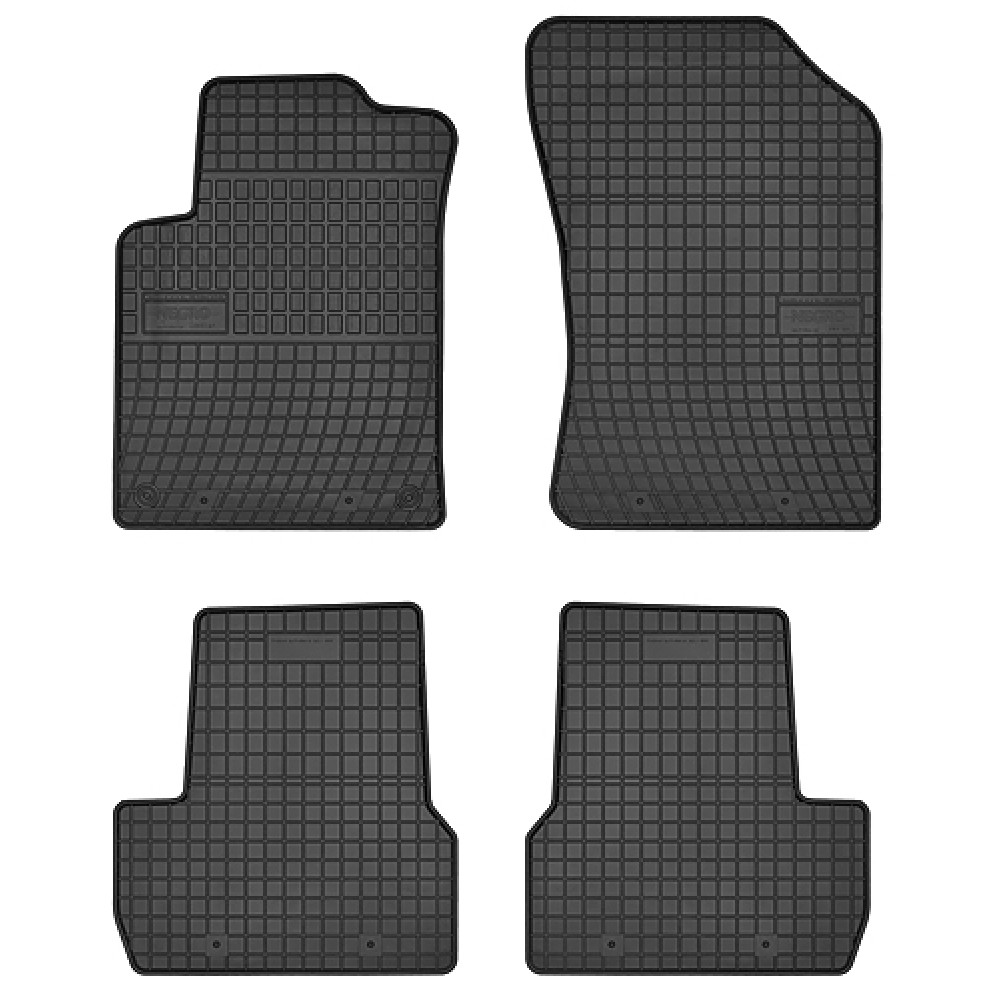 CITROEN C3 II 2009 - ... Комплект резиновых ковриков 4шт.  FROGUM 0642