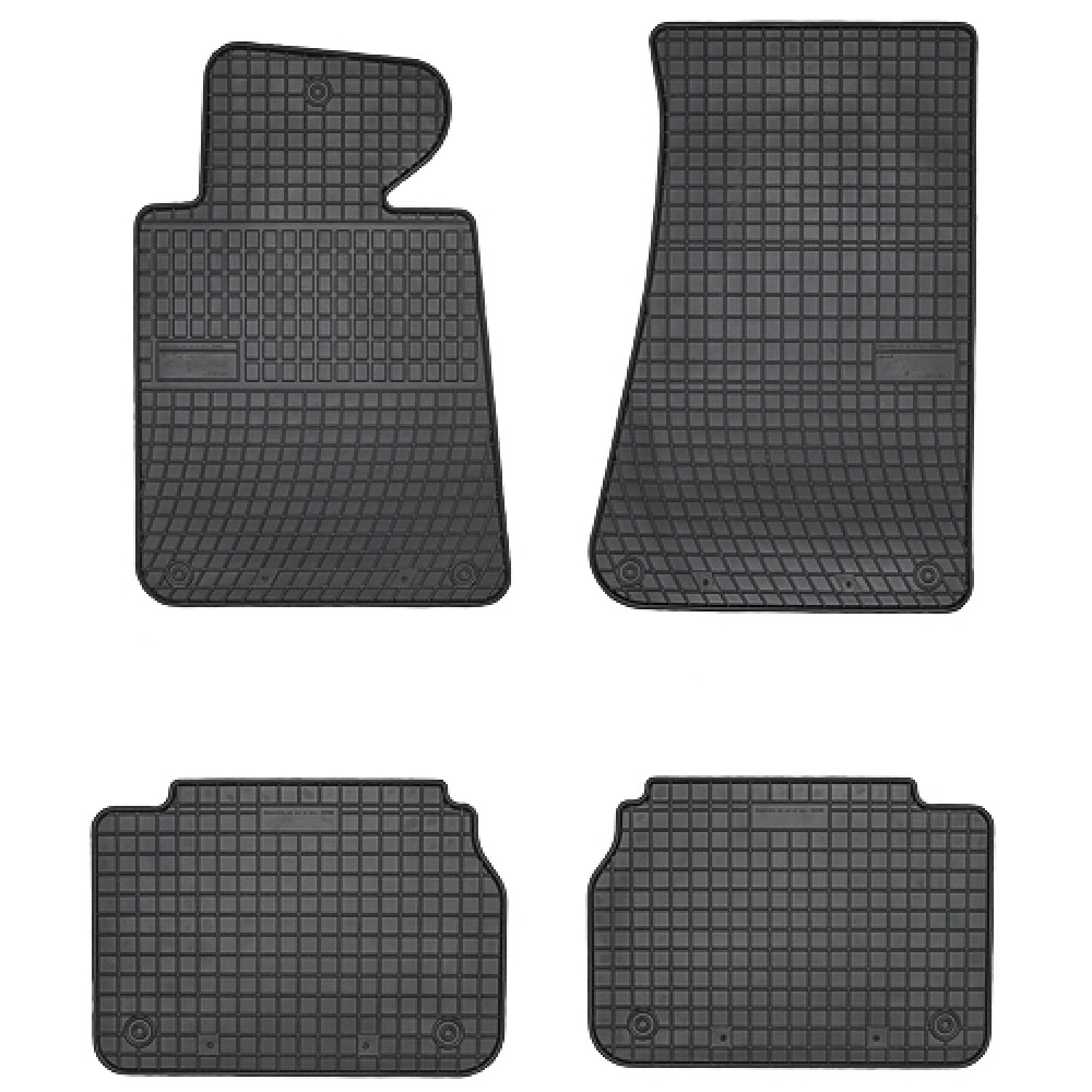 BMW 5 - E34 1988 - 1996 Комплект резиновых ковриков 4шт.  FROGUM 547396