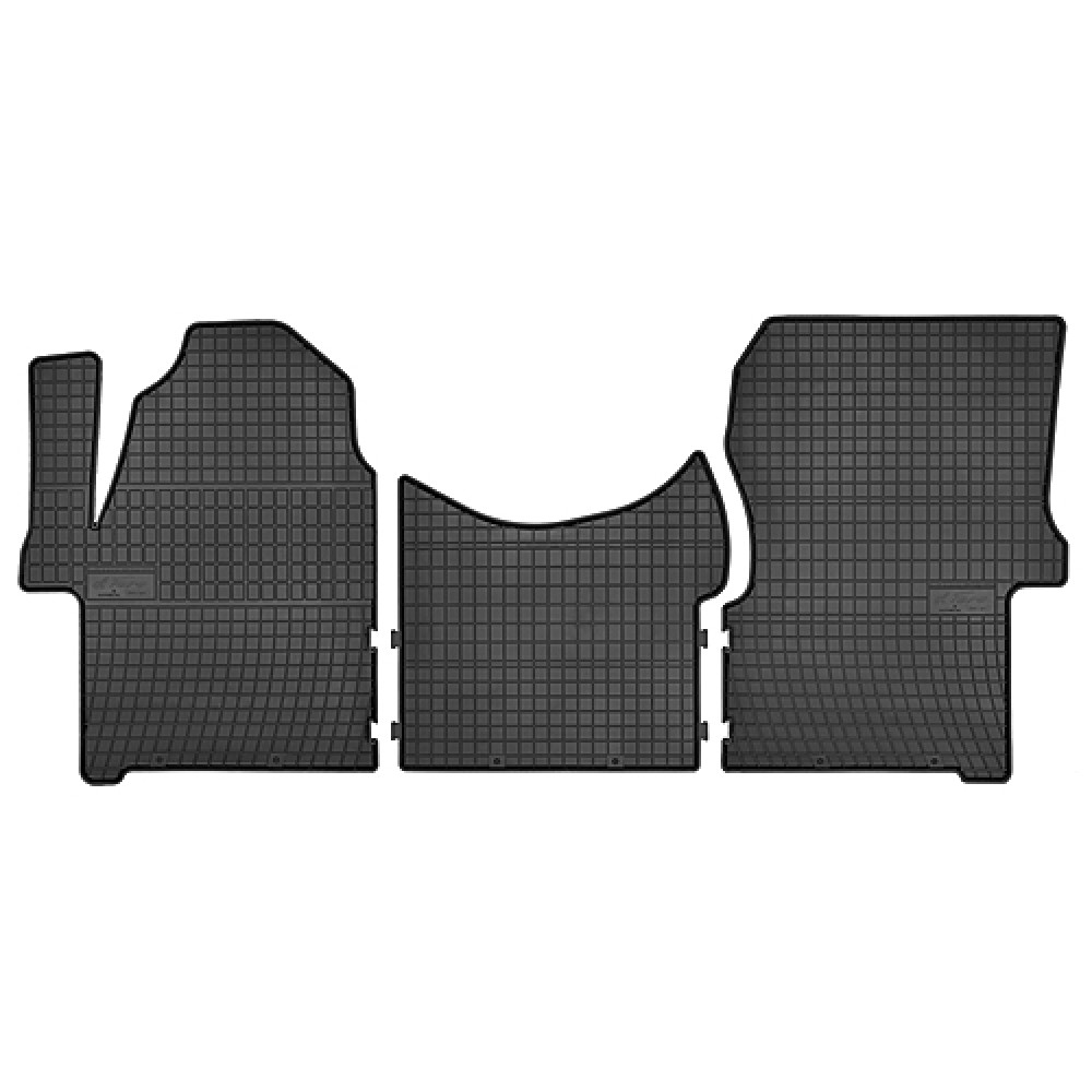 VW CRAFTER 2006 - ... Volkswagen Kummimattide komplekt 3 tk, FROGUM D00741