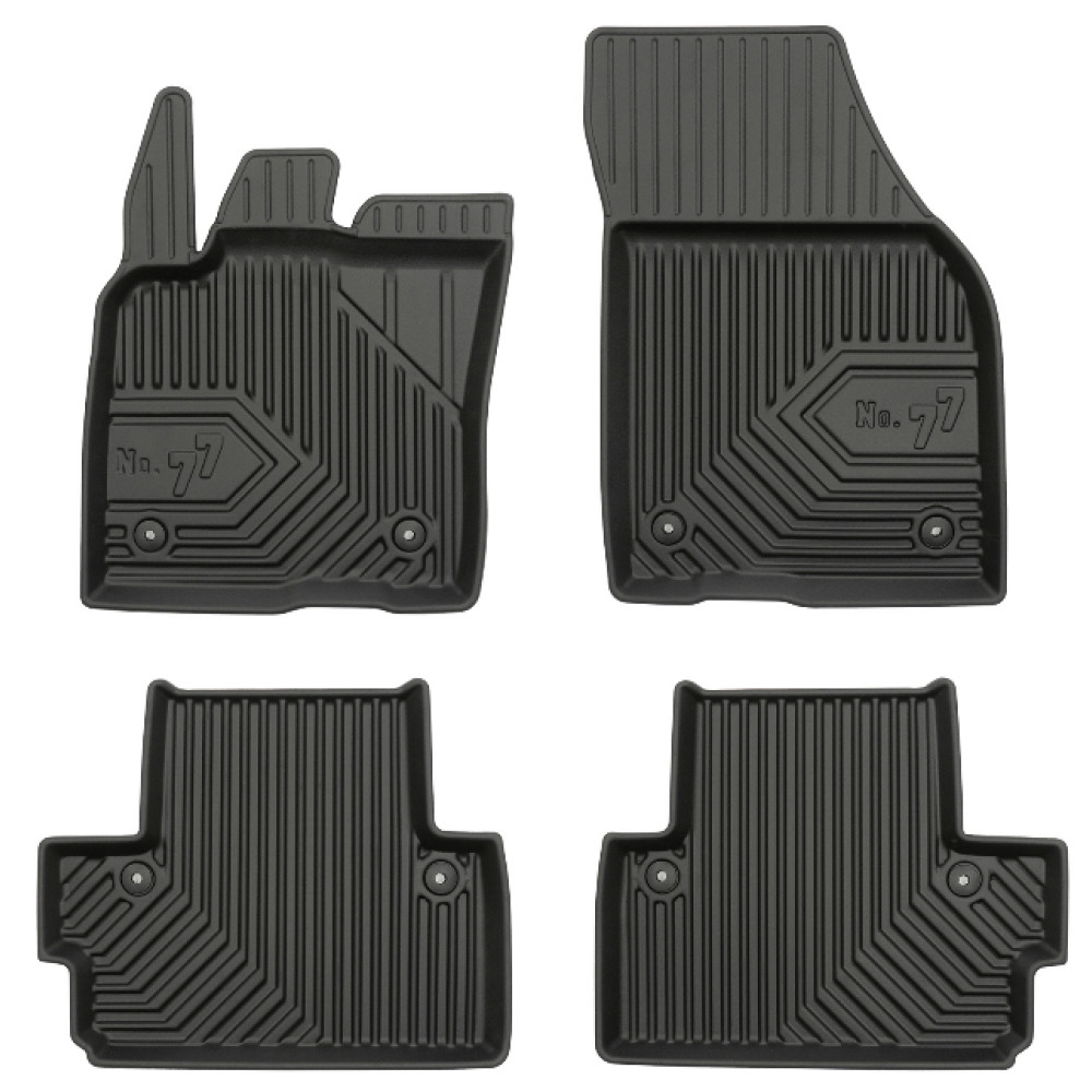 VOLVO C30 2006 - 2012 gada 3d Gumijas paklāju komplekts 4gab. FROGUM 77407541