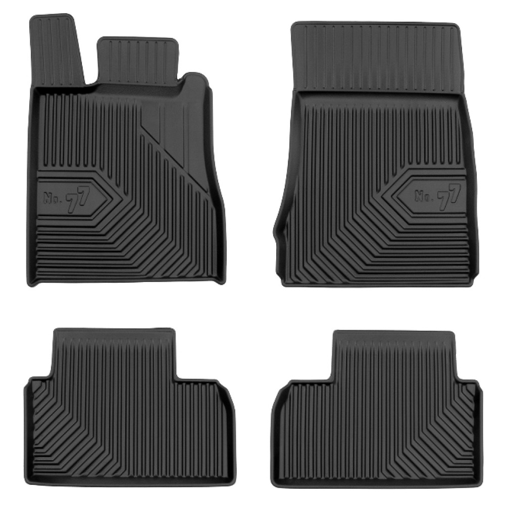 MERCEDES-BENZ S-CLASS W220 1998 - 2005 gada 3d Gumijas paklāju komplekts 4gab. FROGUM 77407985