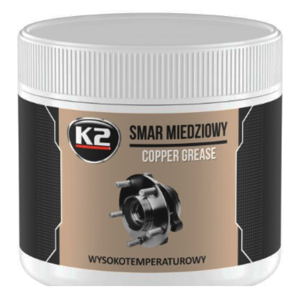 500gr.Vara smērviela K2 Copper Grease 500gr 500gr.Vara smērviela K2 Copper Grease 500gr